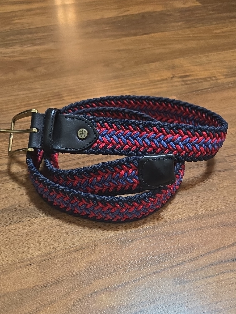 Brooks Brothers Woven Elastic Belt